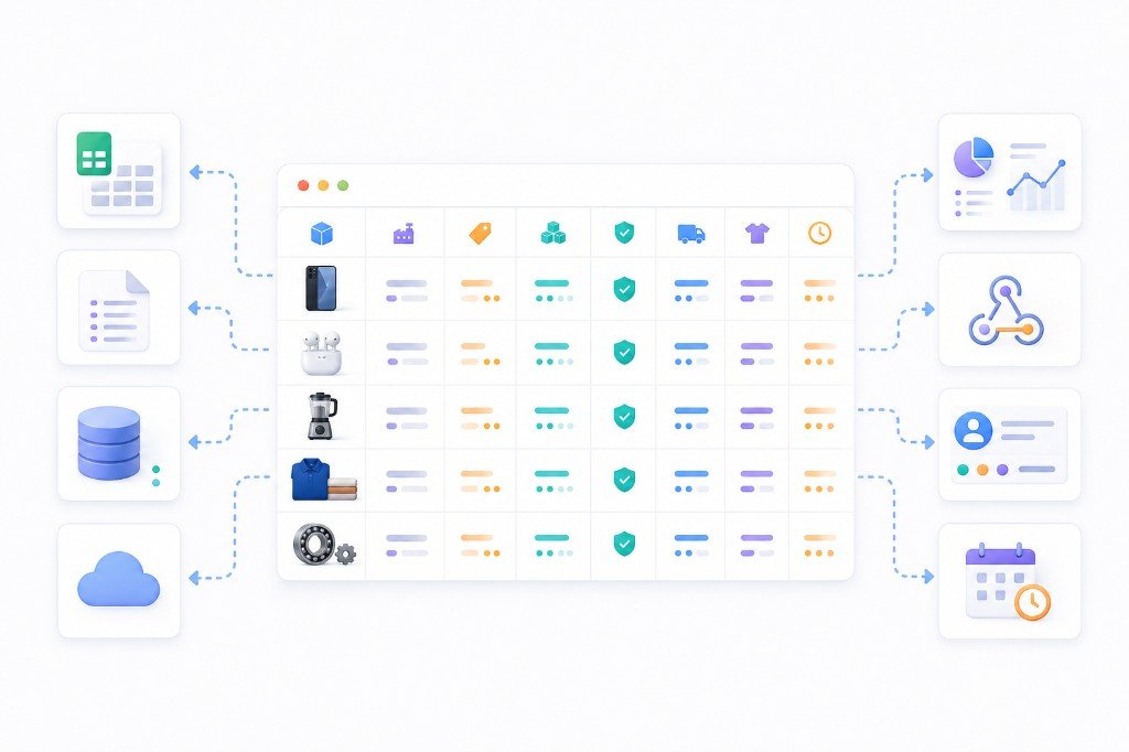 Alibaba product and supplier data delivery to files APIs databases and procurement systems