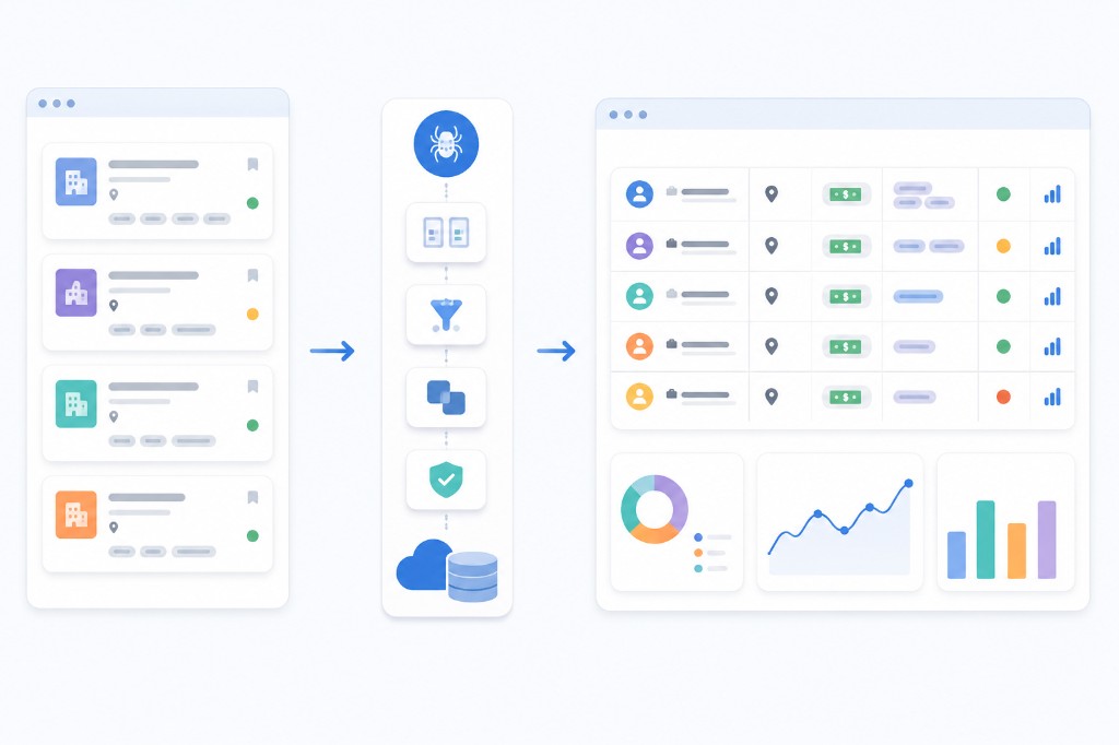 Raw job listings transformed into structured hiring intelligence dataset