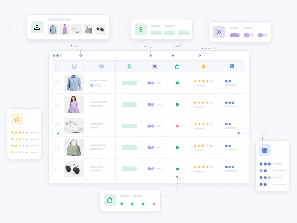 Changing Myntra fashion marketplace prices, discounts, sizes, availability, ratings, and listing signals