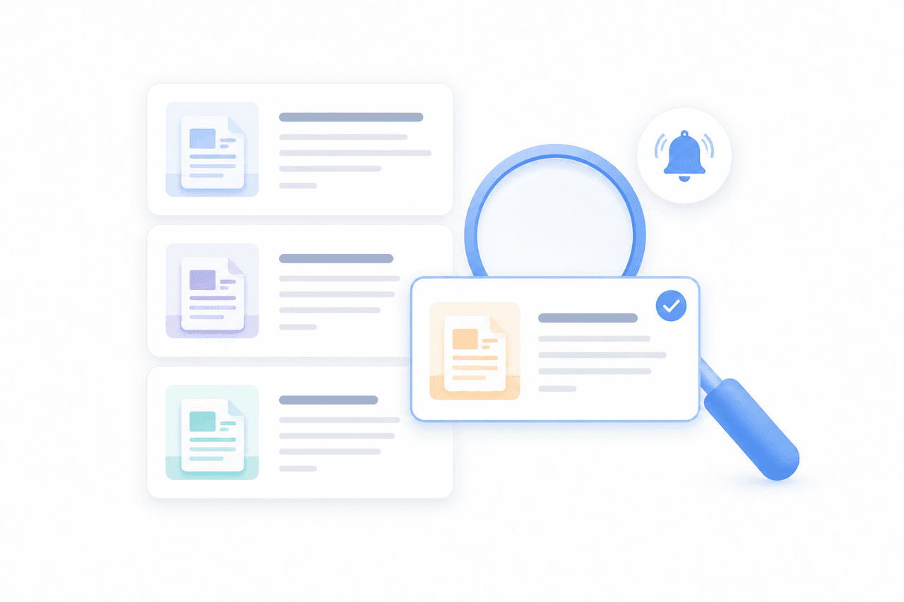 Illustrative structured output from public press-release pages