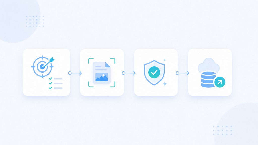 Restaurant menu data scraping workflow from collection to structured delivery