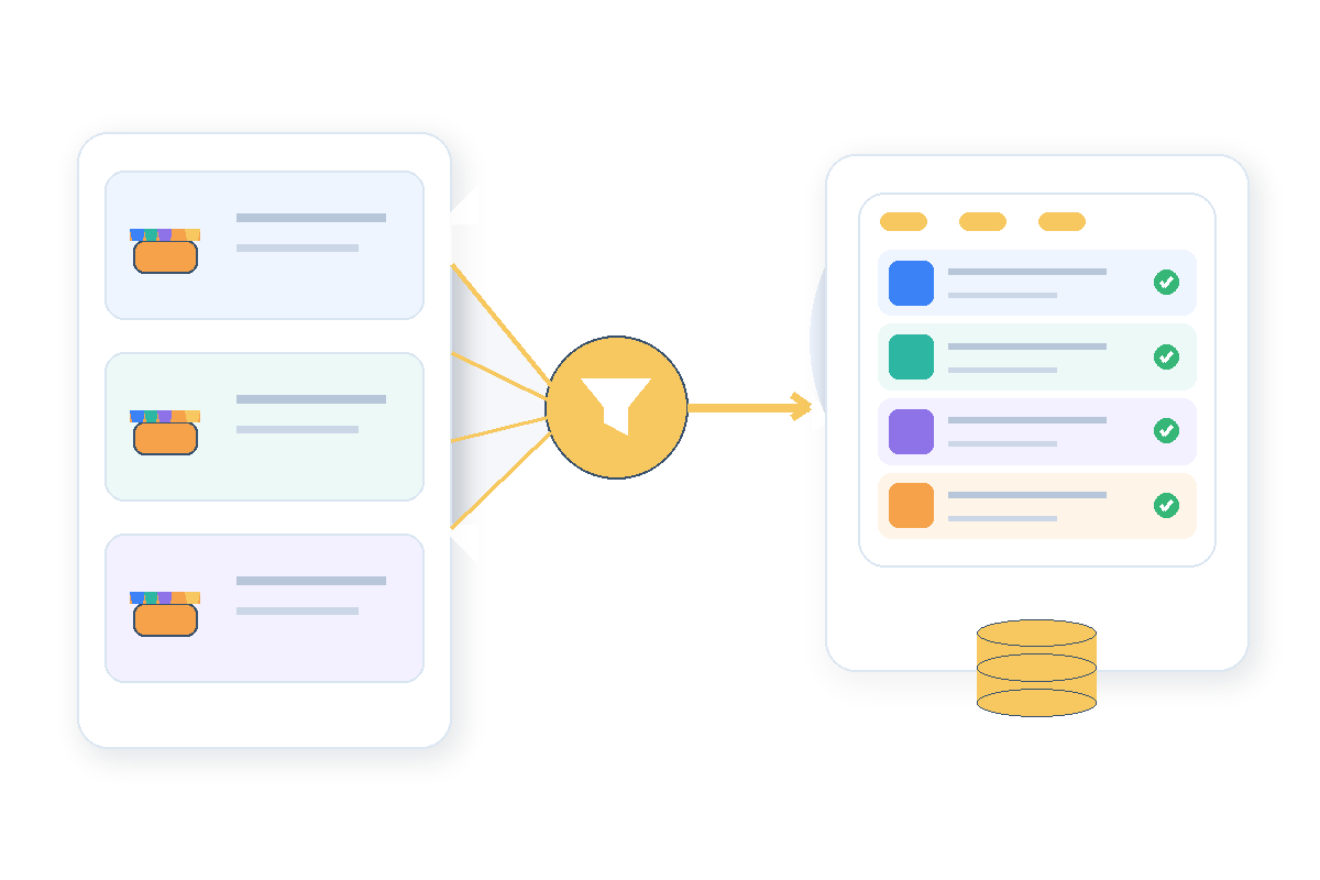 Restaurant and store marketplace data extraction