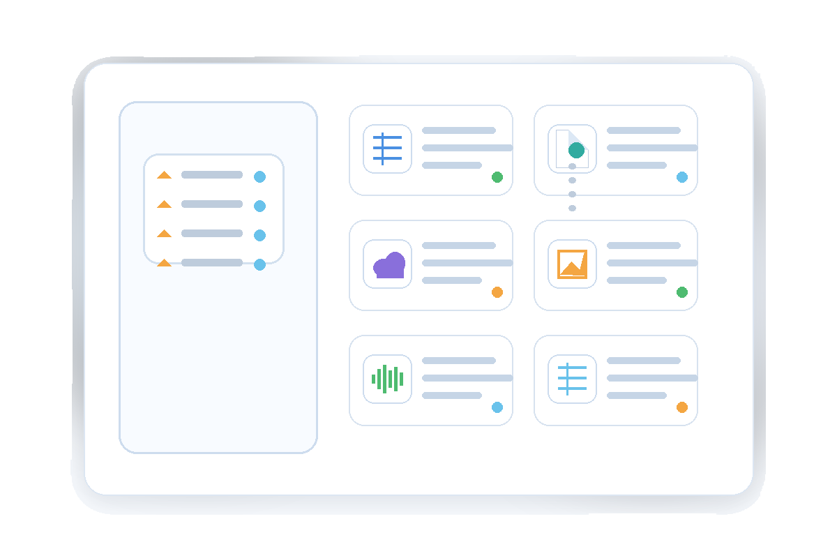 Structured technology story records