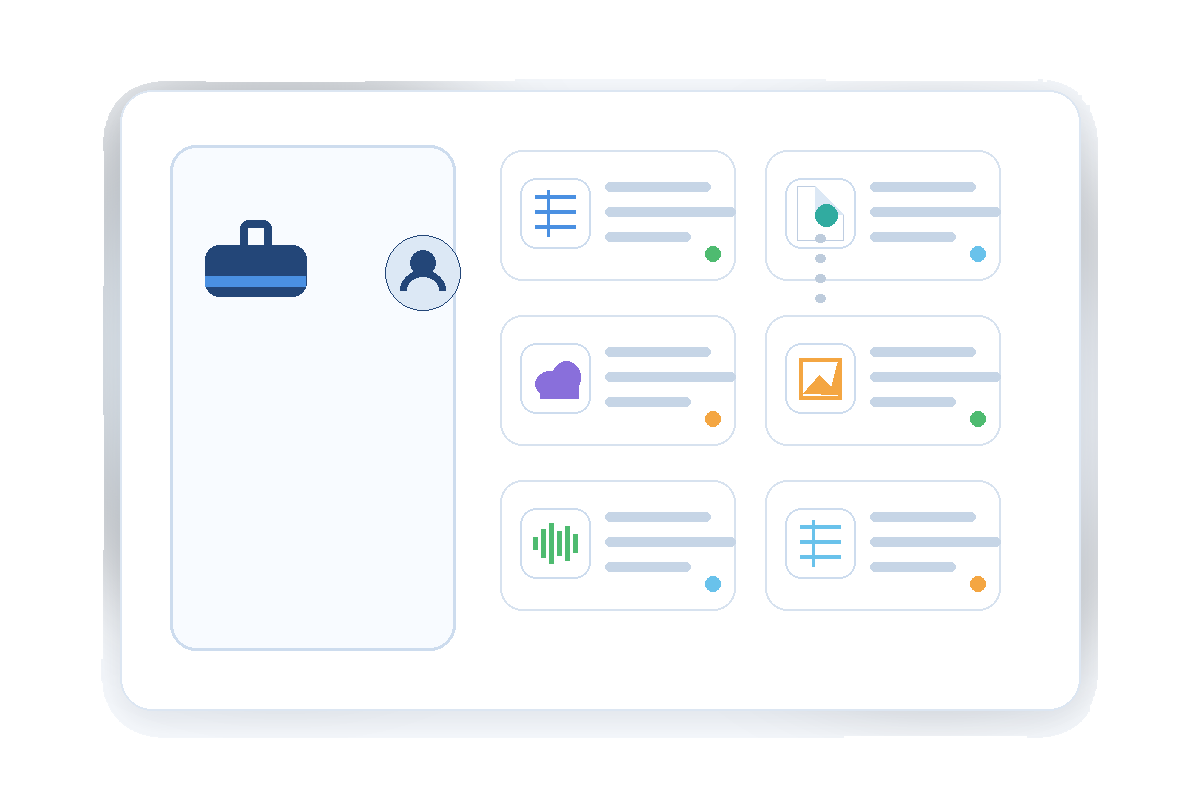 Structured job posting records