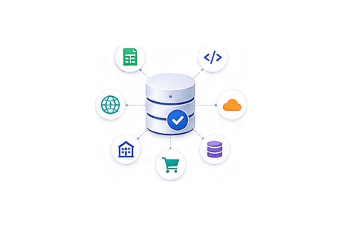 Government auction data extraction and validation process