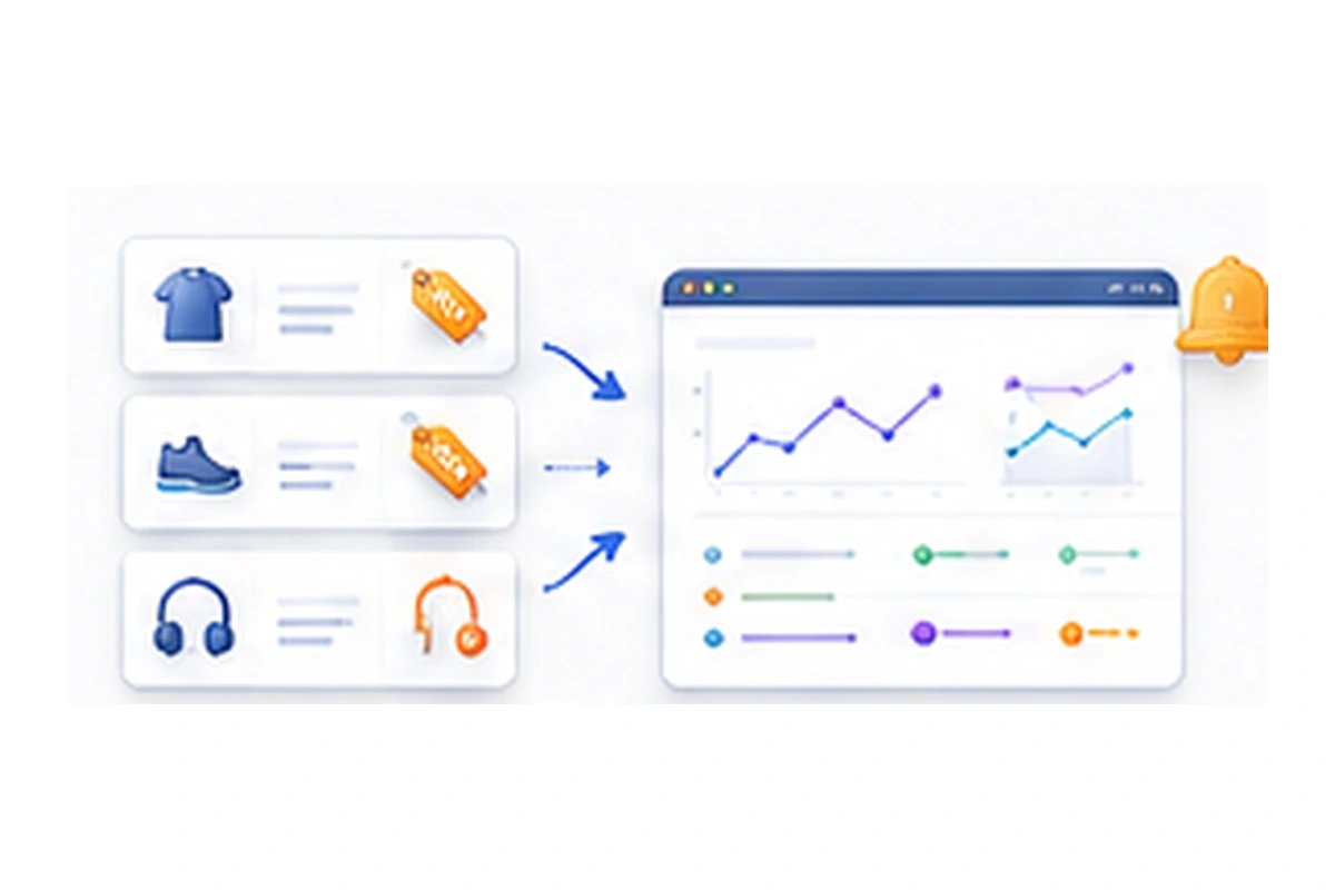 Competitor product prices matched and monitored for pricing intelligence