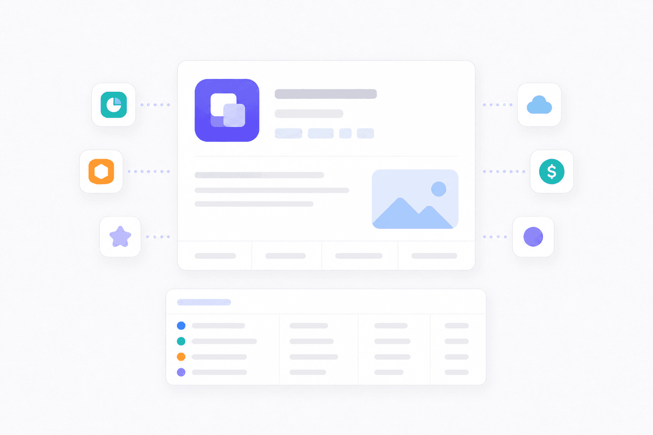 Stripe App Marketplace app vendor category and metadata fields